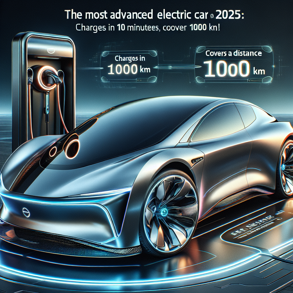 Mobil Listrik 2025 Paling Canggih: Isi Daya 10 Menit, Jarak Tempuh 1000 KM!